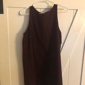 Burgundy She + Sky Dress